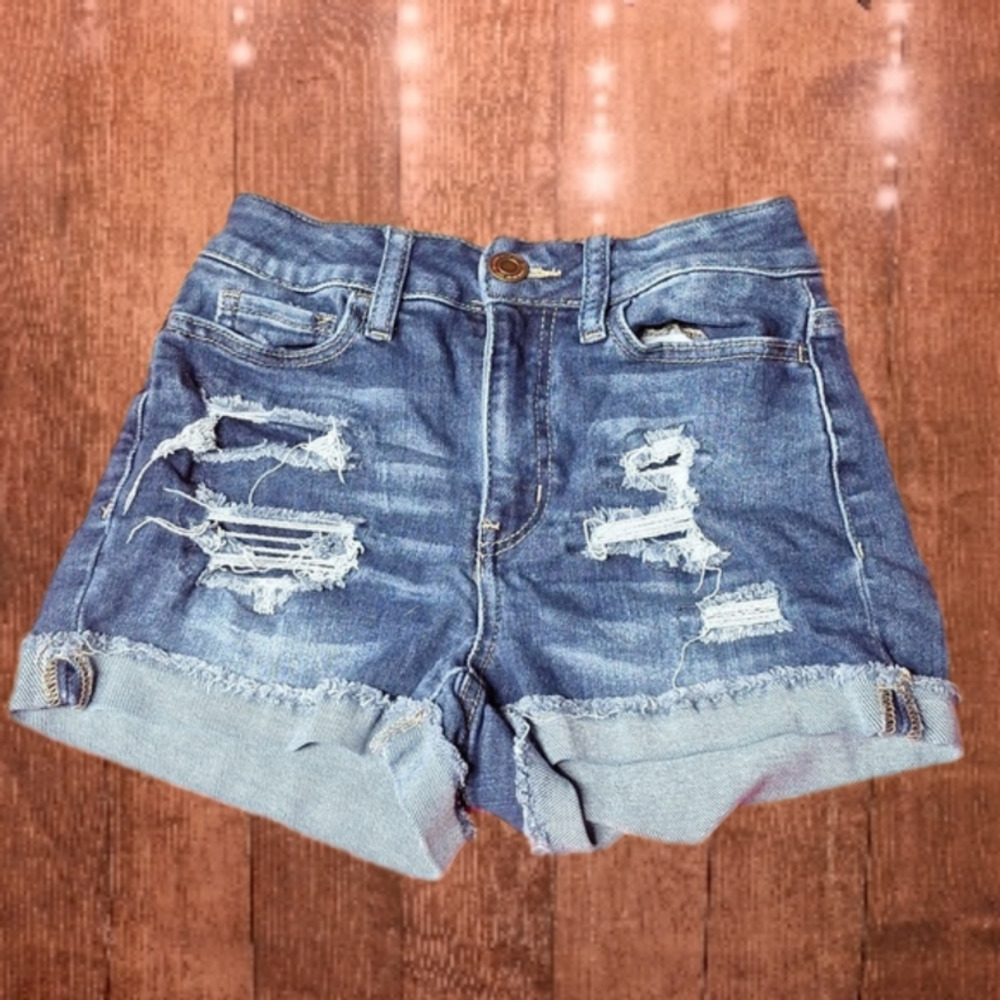 SO DENIM SHORTS SIZE 0/24W